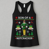 Son Of A Nutcracker Ugly Christmas Womens Tank Top