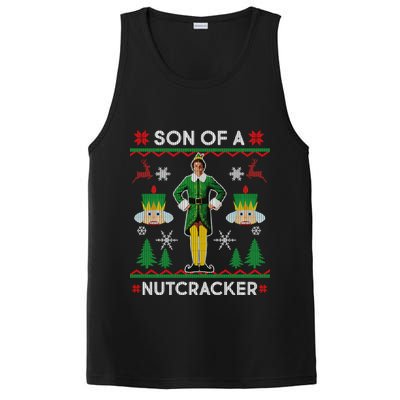 Son Of A Nutcracker Ugly Christmas PosiCharge Competitor Tank