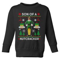 Son Of A Nutcracker Ugly Christmas Toddler Sweatshirt