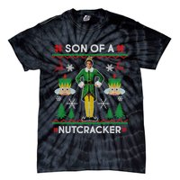 Son Of A Nutcracker Ugly Christmas Tie-Dye T-Shirt