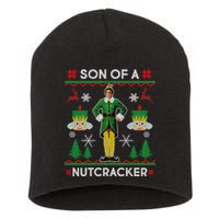 Son Of A Nutcracker Ugly Christmas Short Acrylic Beanie