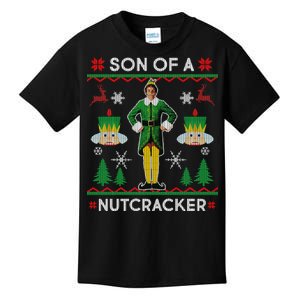 Son Of A Nutcracker Ugly Christmas Kids T-Shirt