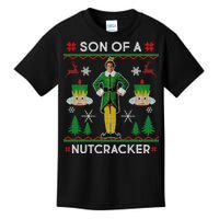 Son Of A Nutcracker Ugly Christmas Kids T-Shirt