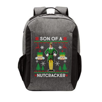 Son Of A Nutcracker Ugly Christmas Vector Backpack