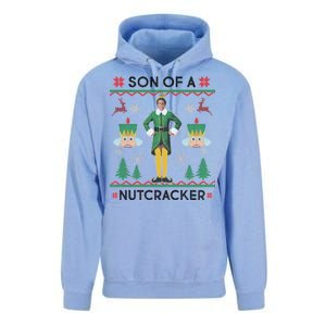 Son Of A Nutcracker Ugly Christmas Unisex Surf Hoodie