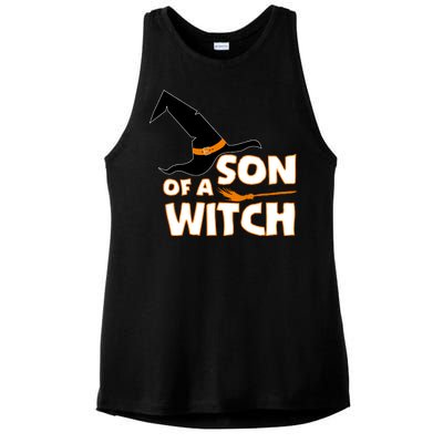 Son Of A Witch Ladies PosiCharge Tri-Blend Wicking Tank