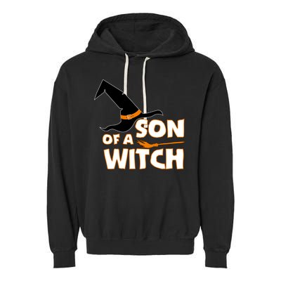Son Of A Witch Garment-Dyed Fleece Hoodie