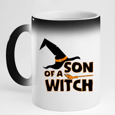 Son Of A Witch 11oz Black Color Changing Mug