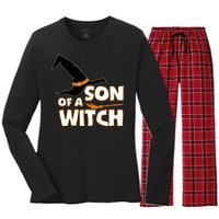 Son Of A Witch Women's Long Sleeve Flannel Pajama Set 