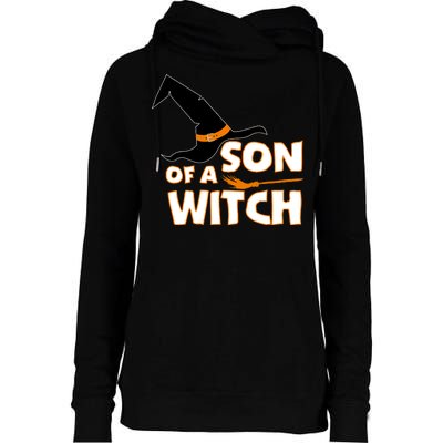 Son Of A Witch Womens Funnel Neck Pullover Hood