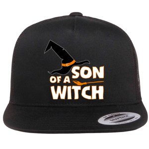 Son Of A Witch Flat Bill Trucker Hat