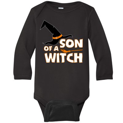 Son Of A Witch Baby Long Sleeve Bodysuit