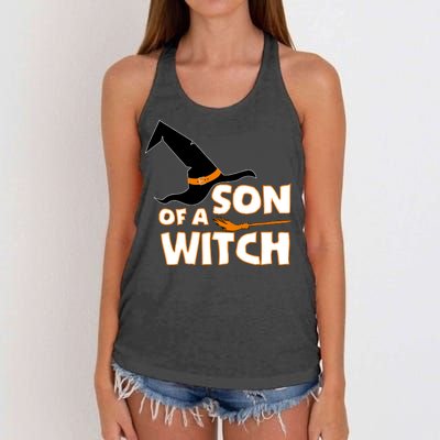 Son Of A Witch Women's Knotted Racerback Tank