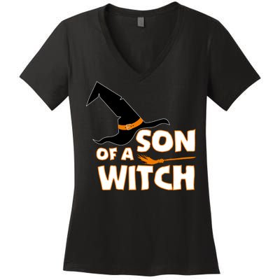 Son Of A Witch Women's V-Neck T-Shirt