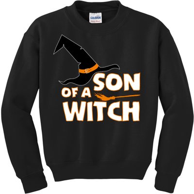 Son Of A Witch Kids Sweatshirt