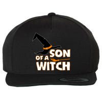 Son Of A Witch Wool Snapback Cap