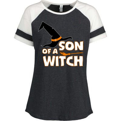 Son Of A Witch Enza Ladies Jersey Colorblock Tee