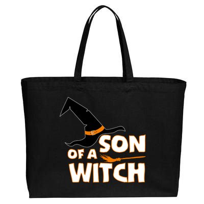 Son Of A Witch Cotton Canvas Jumbo Tote