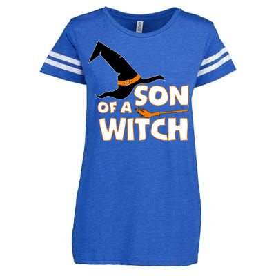 Son Of A Witch Enza Ladies Jersey Football T-Shirt