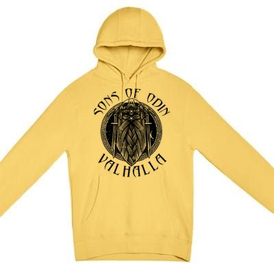 Son Of Odin Valhalla Premium Pullover Hoodie