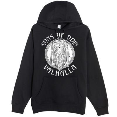 Son Of Odin Valhalla Premium Pullover Hoodie