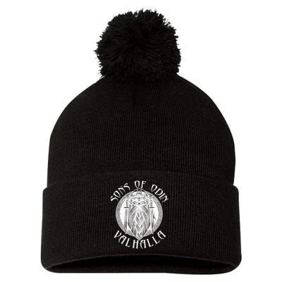Son Of Odin Valhalla Pom Pom 12in Knit Beanie