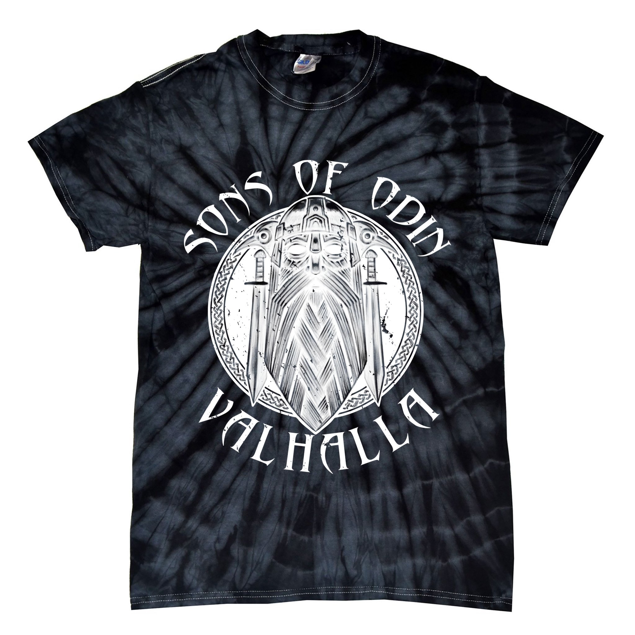 Son Of Odin Valhalla Tie-Dye T-Shirt