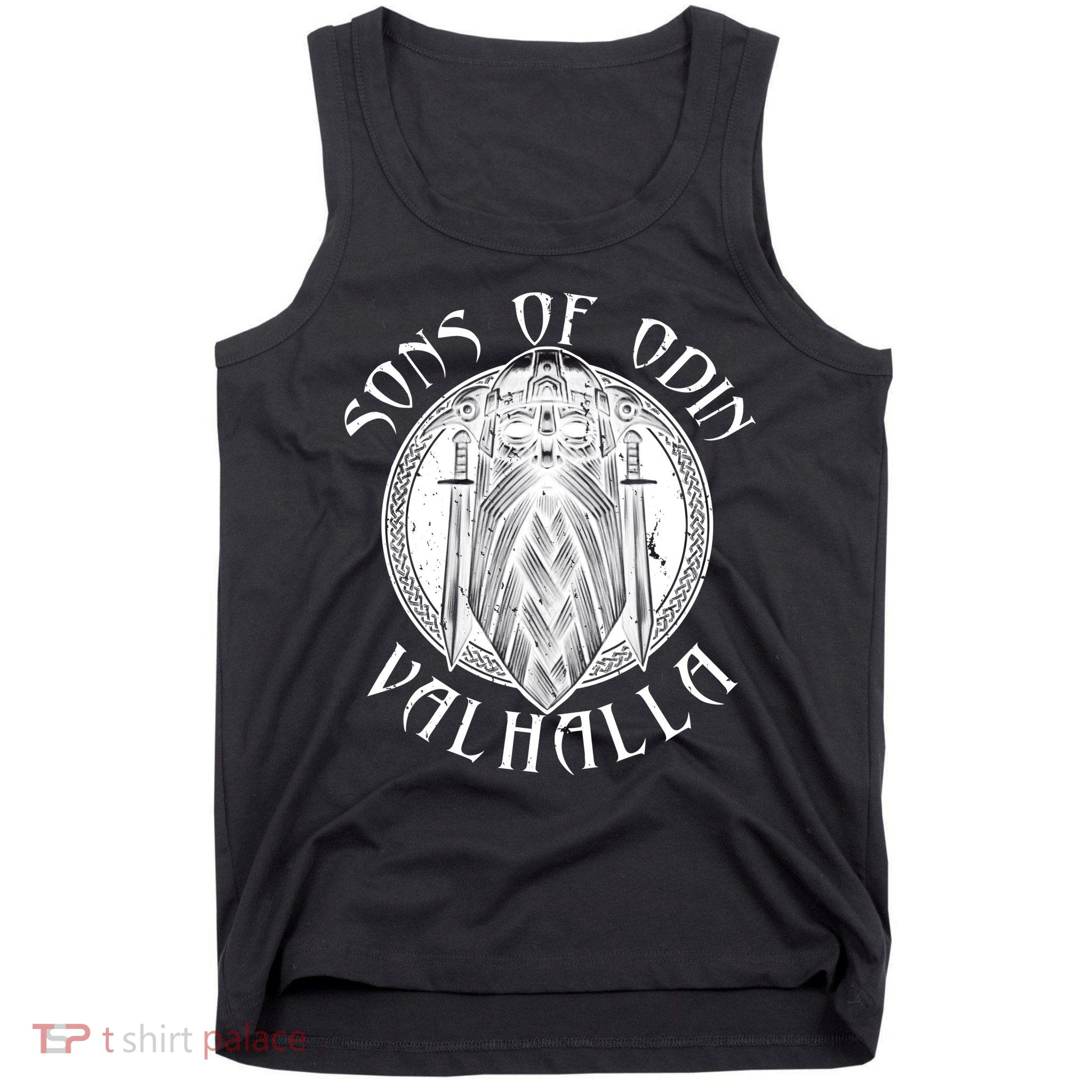 Son Of Odin Valhalla Tank Top