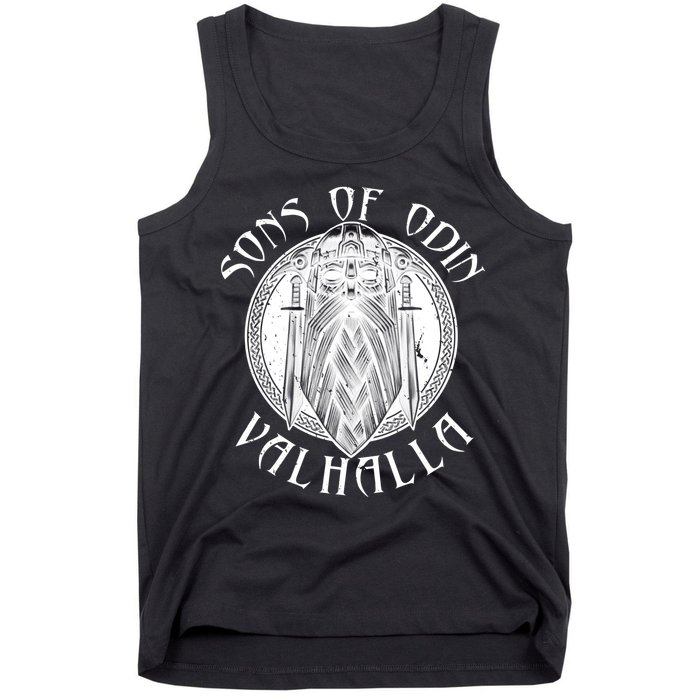 Son Of Odin Valhalla Tank Top