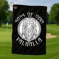 Son Of Odin Valhalla Golf Towel