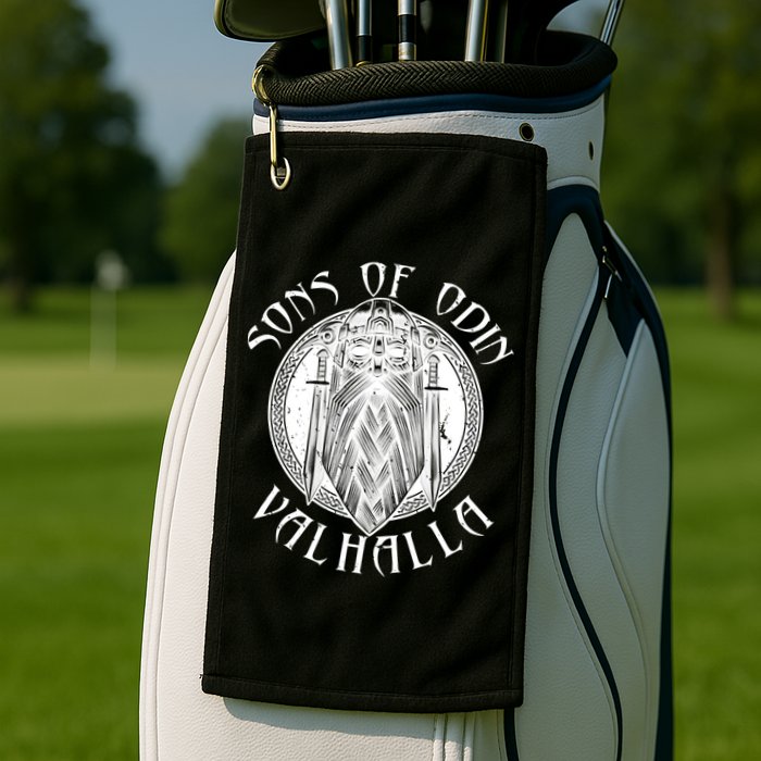 Son Of Odin Valhalla Golf Towel