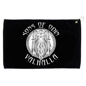 Son Of Odin Valhalla Grommeted Golf Towel