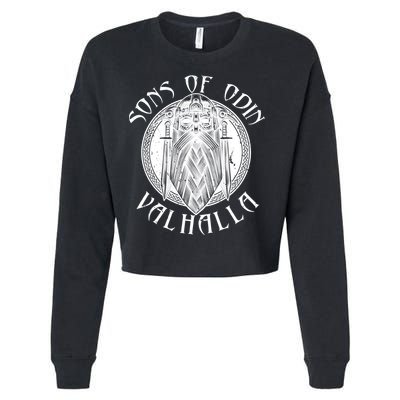 Son Of Odin Valhalla Cropped Pullover Crew