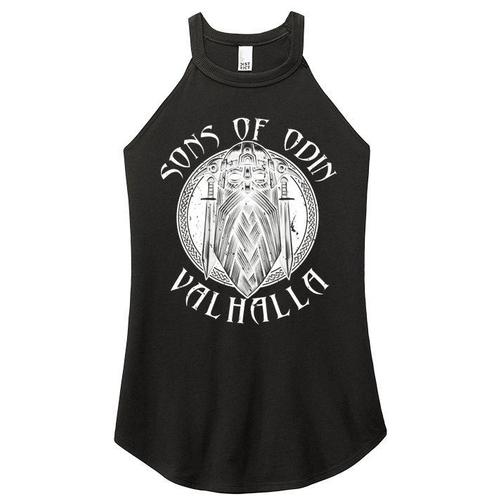 Son Of Odin Valhalla Women's Perfect Tri Rocker Tank