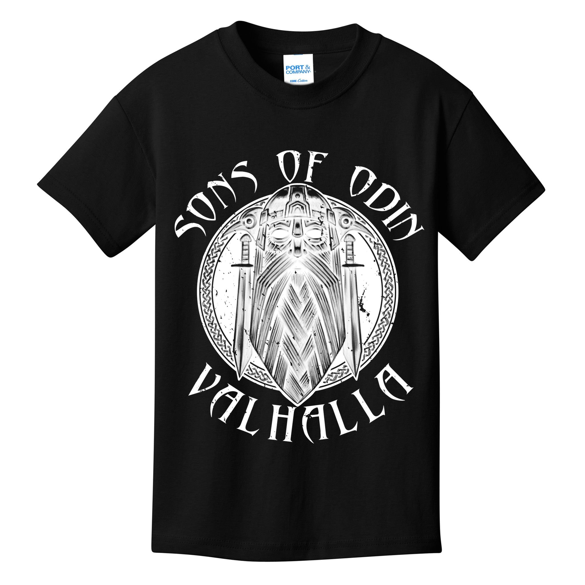Son Of Odin Valhalla Kids T-Shirt