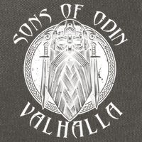 Son Of Odin Valhalla Cotton Canvas Backpack