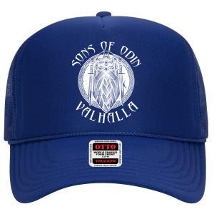 Son Of Odin Valhalla High Crown Mesh Back Trucker Hat