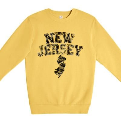 State Of New Jersey Nj Home Pride Hometown Premium Crewneck Sweatshirt