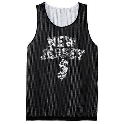 State Of New Jersey Nj Home Pride Hometown Mesh Reversible Basketball Jersey Tank