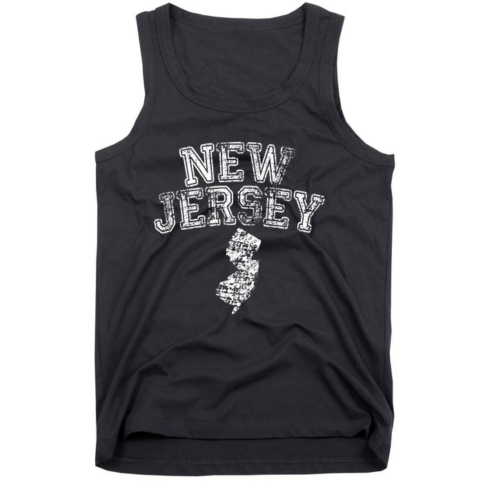 State Of New Jersey Nj Home Pride Hometown Tank Top