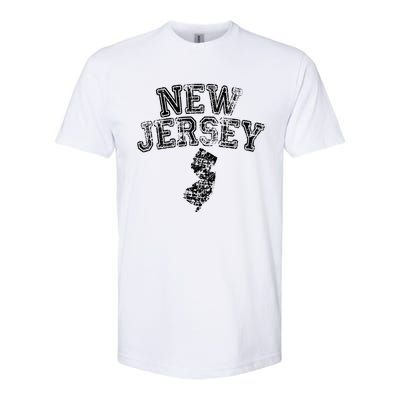 State Of New Jersey Nj Home Pride Hometown Softstyle CVC T-Shirt