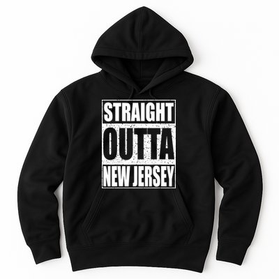 Straight Outta New Jersey Patriotic New Jersey State Hoodie