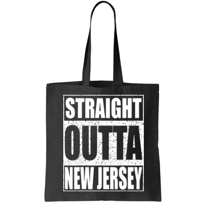 Straight Outta New Jersey Patriotic New Jersey State Bag