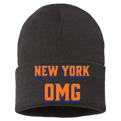 Says Omg New York Apparel Sustainable Knit Beanie