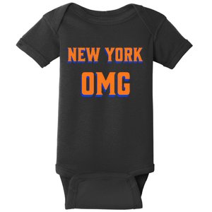 Says Omg New York Apparel Baby Bodysuit