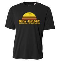 State Of New Jersey Funny Vintage Slogan Retro Souvenir Gift Cooling Performance Crew T-Shirt