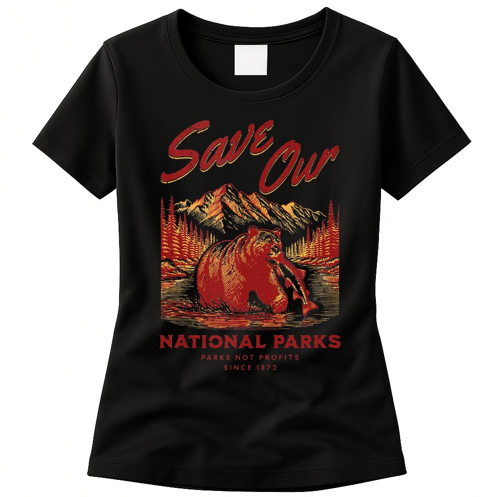 Save Our National Parks Gift Womens T-Shirt