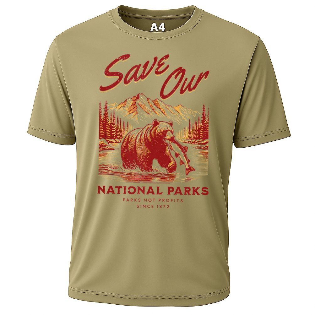 Save Our National Parks Gift Cooling Performance Crew T-Shirt