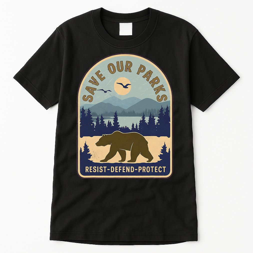 Save Our National Parks Defund Doge Parks Not Profits Tall T-Shirt