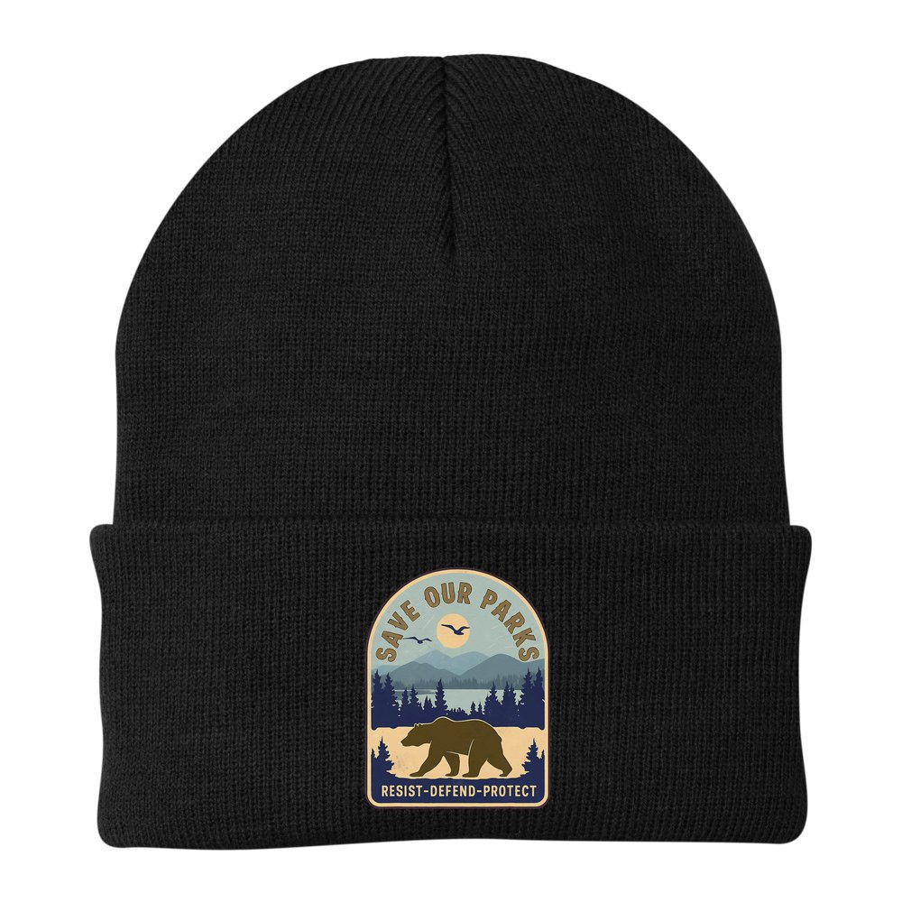 Save Our National Parks Defund Doge Parks Not Profits Beanie